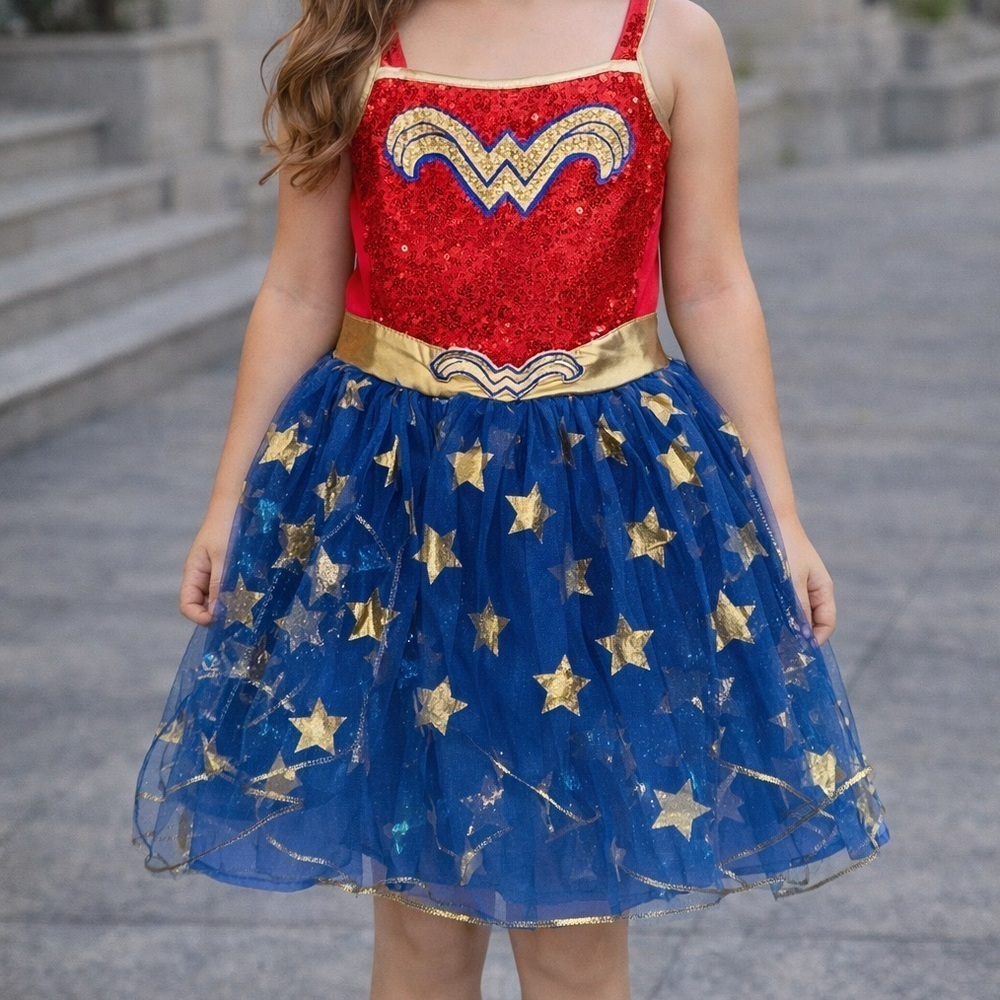 Rubie's Red and Blue Superhero Costume for Kids